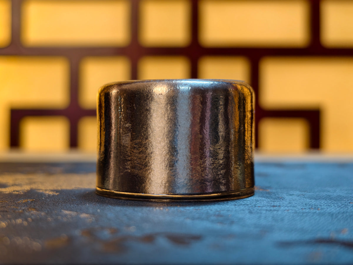 Zhizunsquare Pure‑Titanium Portable Tea‑Brewing Cup