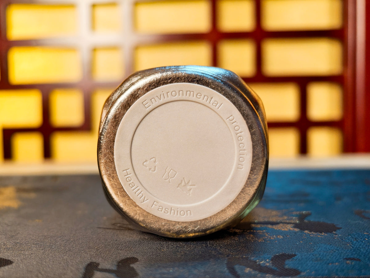 Zhizunsquare Pure‑Titanium Portable Tea‑Brewing Cup