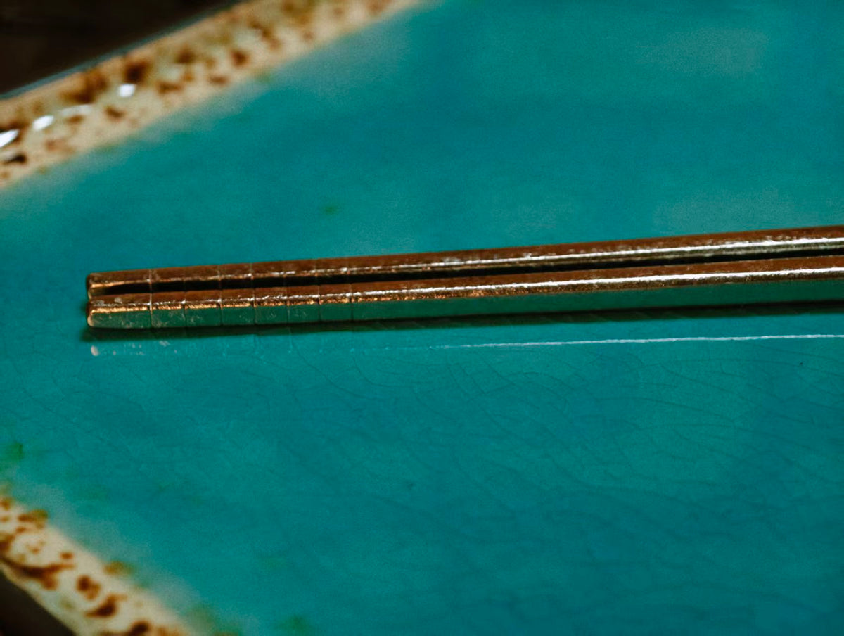 Premium Pure Titanium Chopsticks – Reusable Dining Set