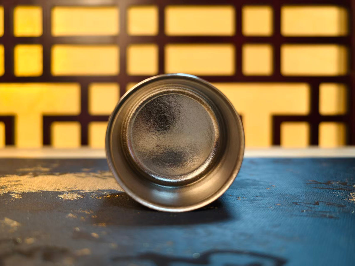 Zhiya Pure‑Titanium Portable Tea‑Brewing Cup
